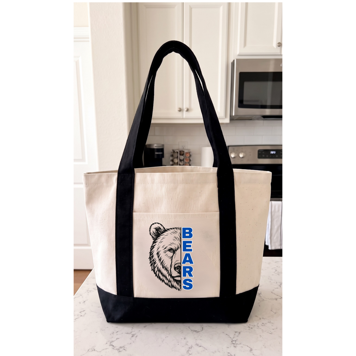 Bear Canvas Bag