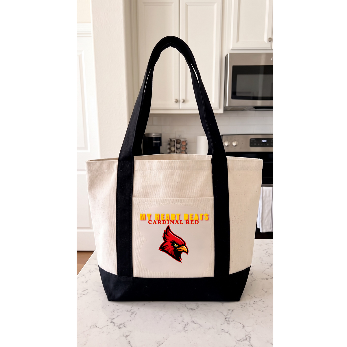 Cardinal Canvas Tote Bag