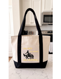 Bronco/Mustang Canvas Tote Bag