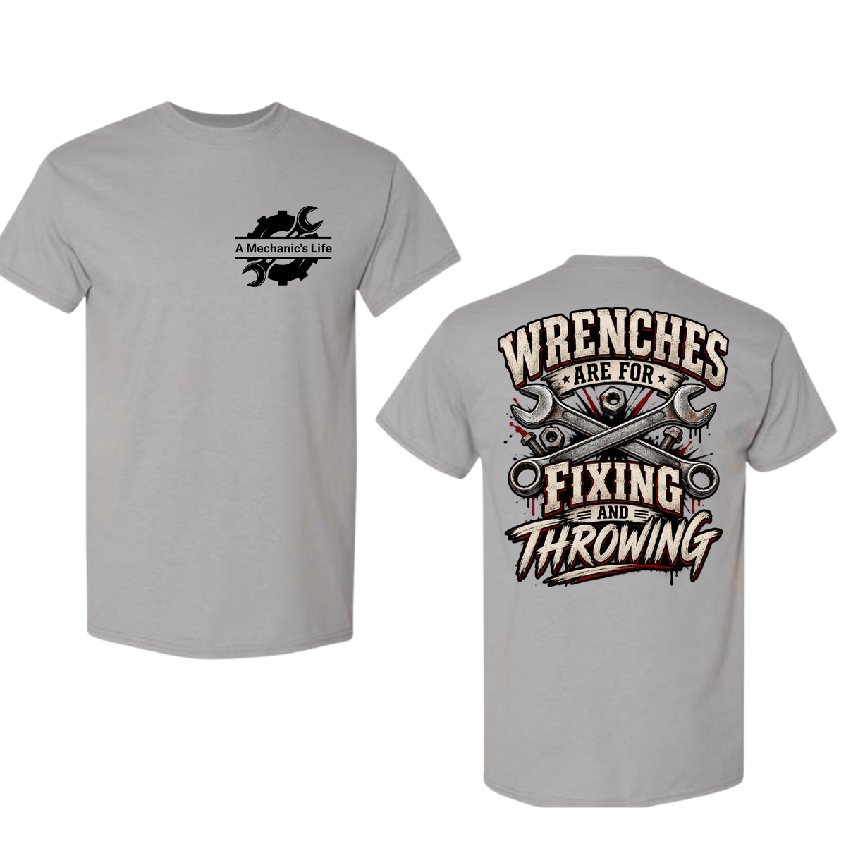 Wrenches are for fixing and throwing