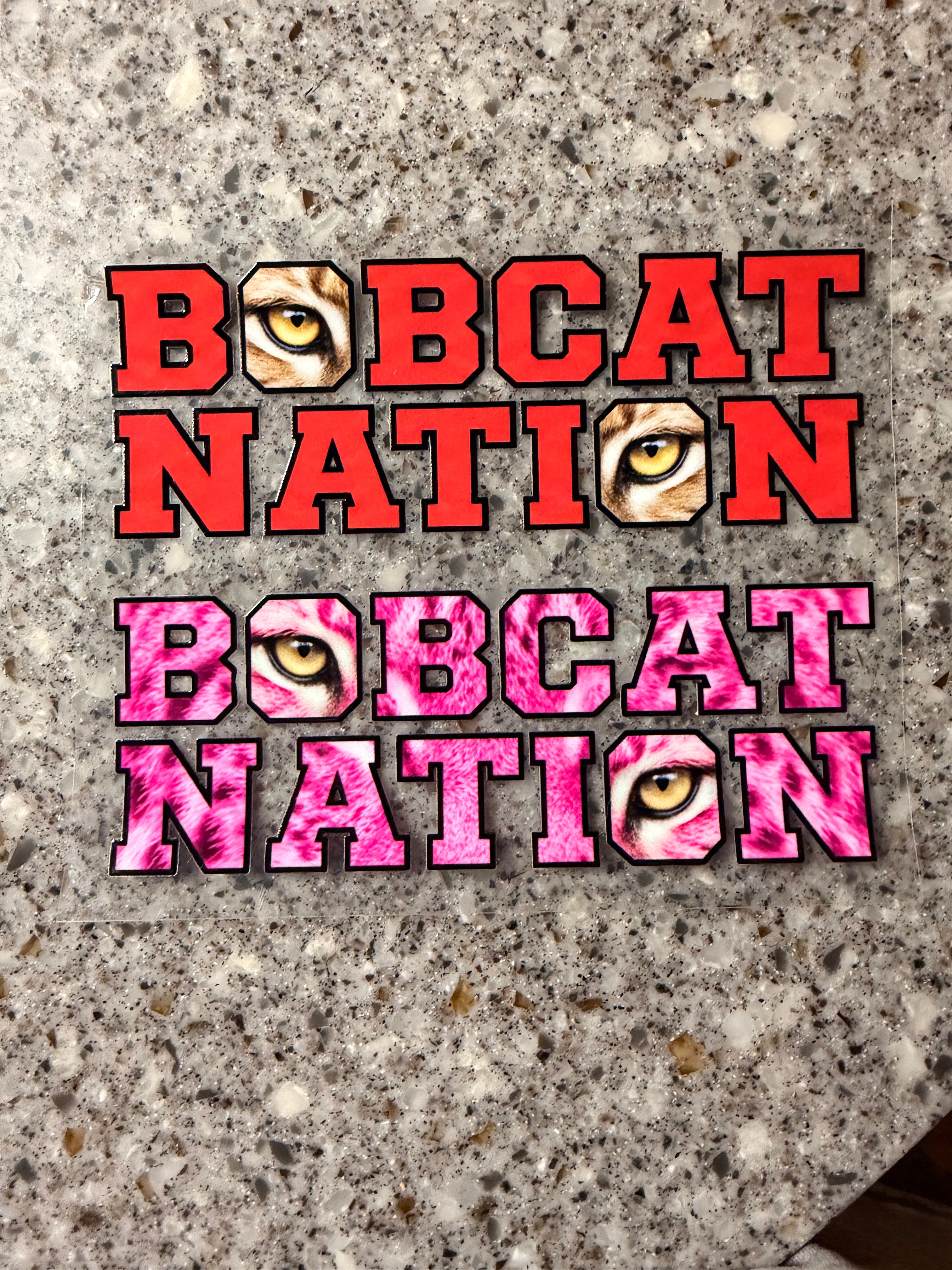 Bobcat Nation Car Decal