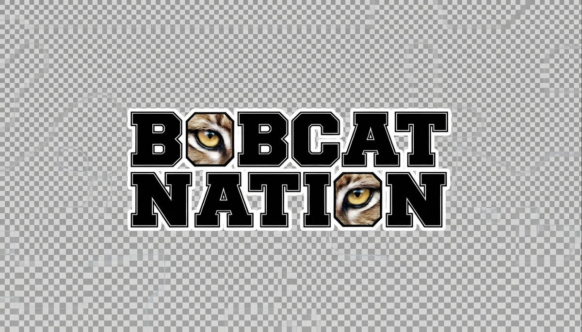 Bobcat Nation Car Decal