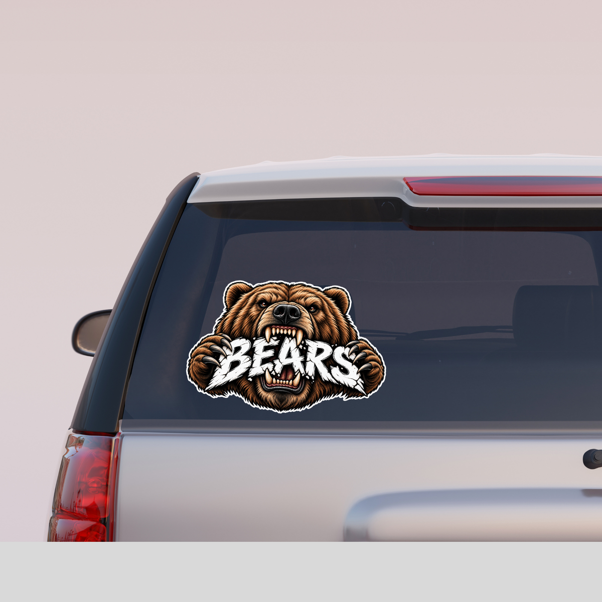 Bear Car Decal